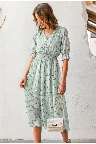 Vintage Midi Dress