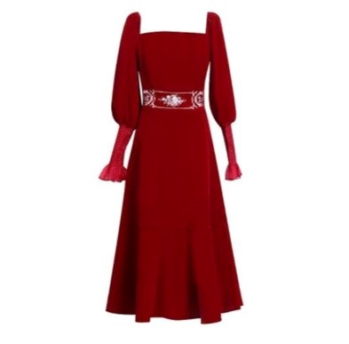 40s Velvet Dress