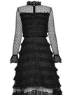 Vintage Black 40s Dress