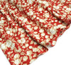 Vintage 40s Floral Dress Red